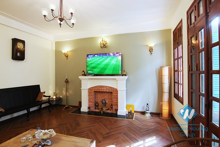 Brand-new 4 bedrooms house for rent in Au Co st, Tay Ho district.